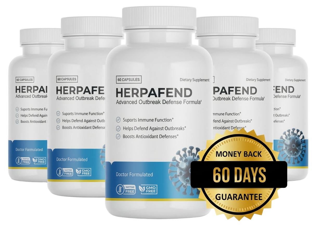 HerpaFend 60-day money-back guarantee seal